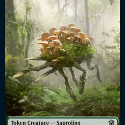 Food // Saproling Double-Sided Token [Commander 2021 Tokens]