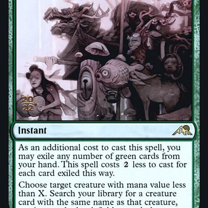 March of Burgeoning Life [Kamigawa: Neon Dynasty Prerelease Promos]