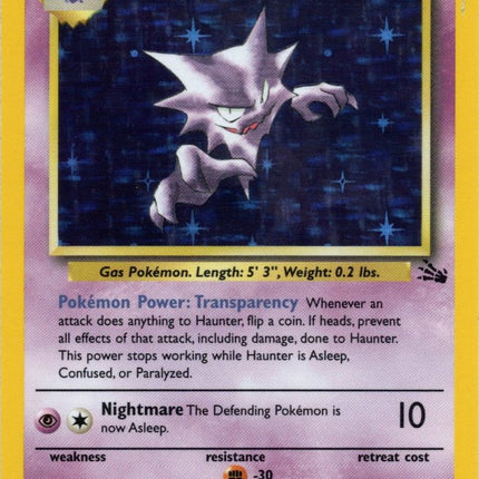 Haunter (6/62) [Fossil Unlimited]