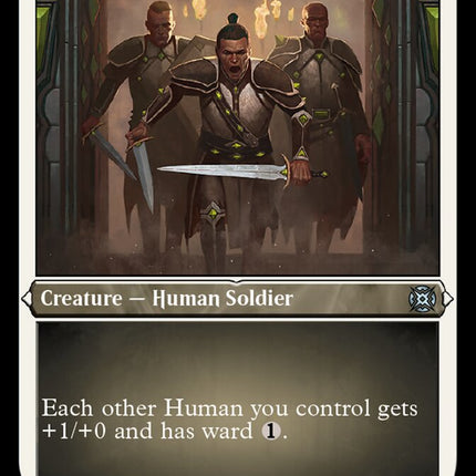 Coppercoat Vanguard (Foil Etched) [March of the Machine: The Aftermath]