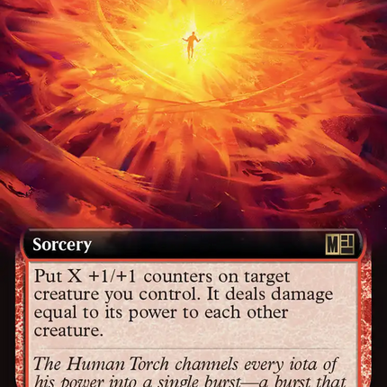 Nova Flame (Extended Art) [Marvel Super Heroes Commander]