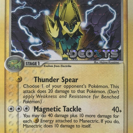 Manectric (38/107) (Stamped) [EX: Deoxys]