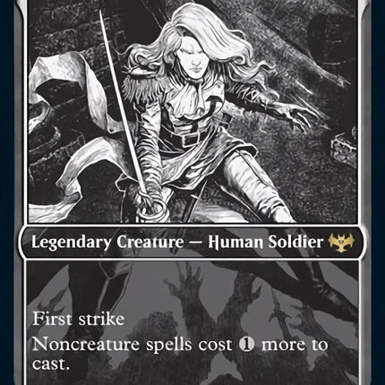 Thalia, Guardian of Thraben (Showcase Eternal Night) [Innistrad: Crimson Vow]