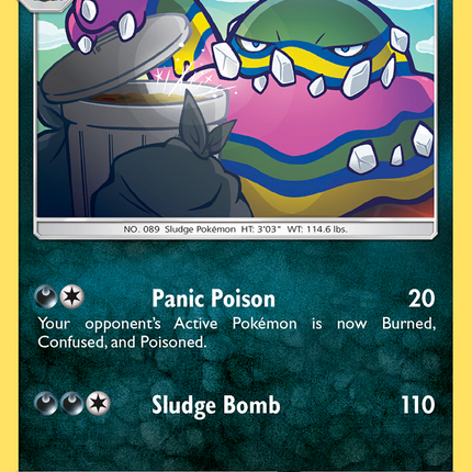 Alolan Muk (131/236) [Sun & Moon: Cosmic Eclipse]