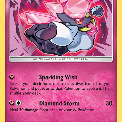 Diancie (94/147) [Sun & Moon: Burning Shadows]