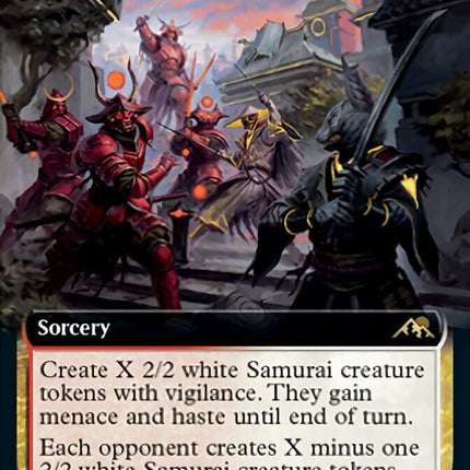 Eiganjo Uprising (Extended Art) [Kamigawa: Neon Dynasty]