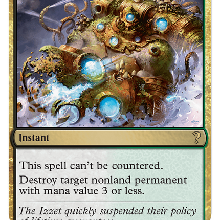 Abrupt Decay (White Border) [Mystery Booster 2]