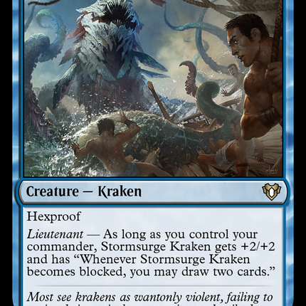 Stormsurge Kraken [Commander Masters]