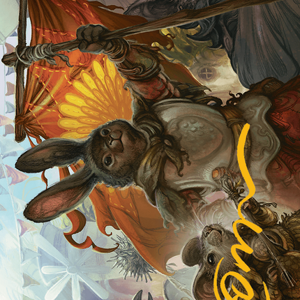 Valley Questcaller 2 Art Card (Gold-Stamped Signature) [Bloomburrow Art Series]