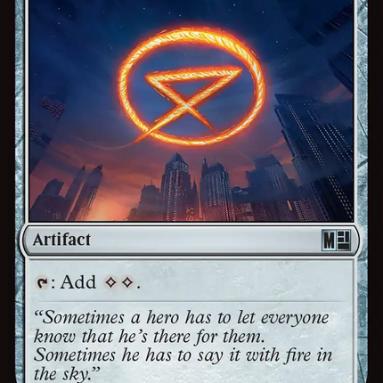 Sol Ring (0212) (Surge Foil) [Marvel Super Heroes Commander]