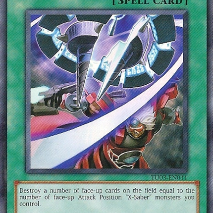 Saber Slash [TU03-EN011] Rare