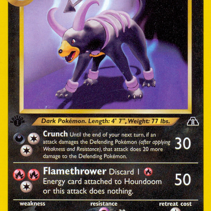 Houndoom (23/75) [Neo Discovery 1st Edition]