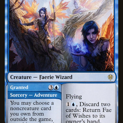 Fae of Wishes // Granted [Throne of Eldraine]