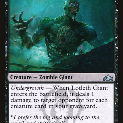 Lotleth Giant [Guilds of Ravnica]