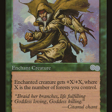 Blanchwood Armor [Urza's Saga]