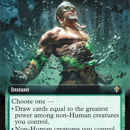 Return of the Wildspeaker (Extended Art) [Throne of Eldraine]