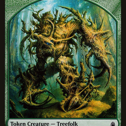 Treefolk Token [Commander Anthology Tokens]