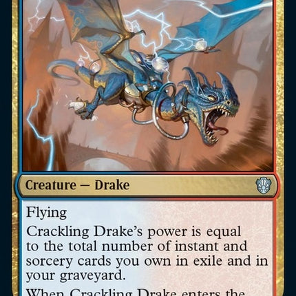 Crackling Drake [Commander 2021]