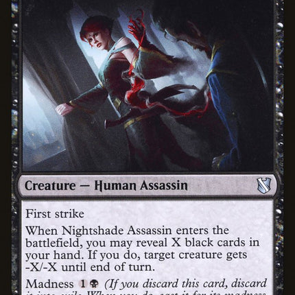 Nightshade Assassin [Commander 2019]