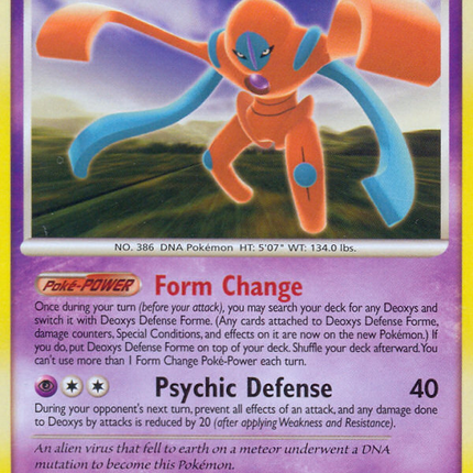 Deoxys Defense Forme (25/146) [Diamond & Pearl: Legends Awakened]