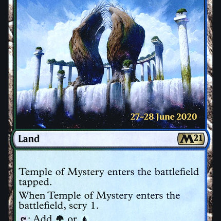 Temple of Mystery [Core Set 2021 Prerelease Promos]