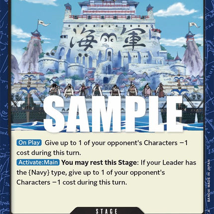 Navy HQ [Starter Deck: Absolute Justice]