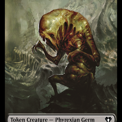 Eldrazi // Phyrexian Germ Double-Sided Token [Commander Masters Tokens]