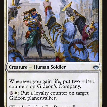 Gideon's Company [War of the Spark]