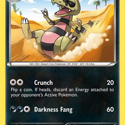 Krokorok (70/146) [XY: Base Set]