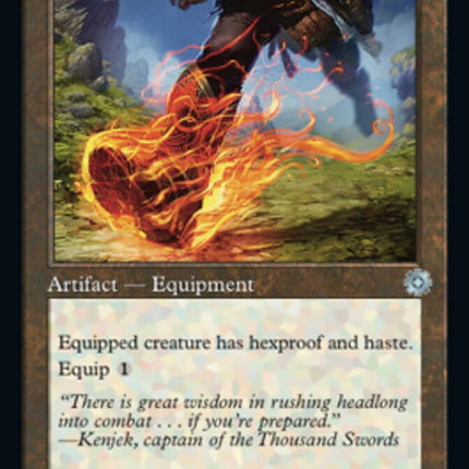 Swiftfoot Boots (Retro) [The Brothers' War Retro Artifacts]