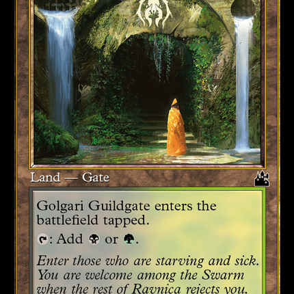 Golgari Guildgate (Retro Frame) [Ravnica Remastered]