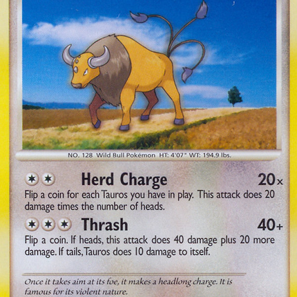 Tauros (74/146) [Diamond & Pearl: Legends Awakened]