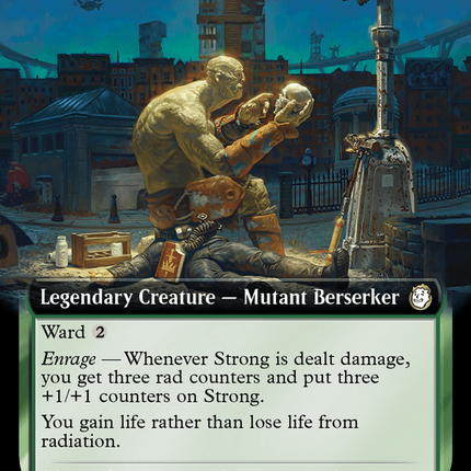 Strong, the Brutish Thespian (Extended Art) (Surge Foil) [Fallout]