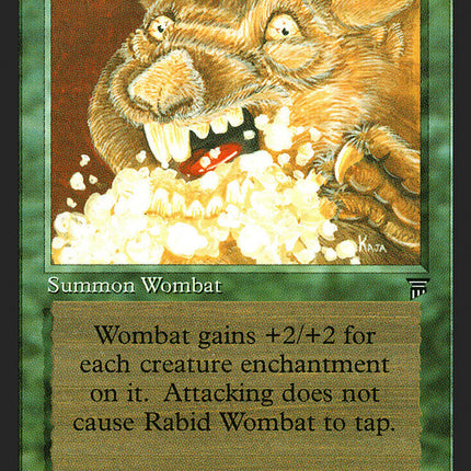 Rabid Wombat [Legends]