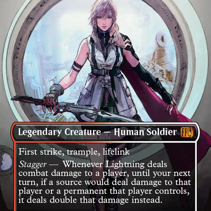 Lightning, Army of One (Borderless) (0320) [FINAL FANTASY]