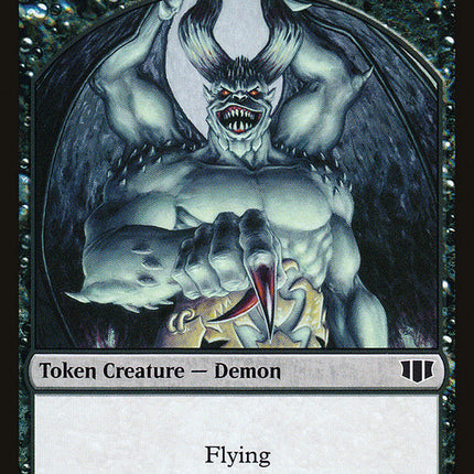 Demon (012/036) // Zombie (016/036) Double-Sided Token [Commander 2014 Tokens]