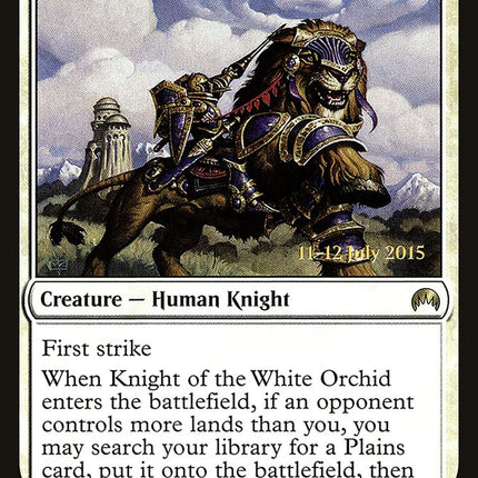 Knight of the White Orchid [Magic Origins Prerelease Promos]