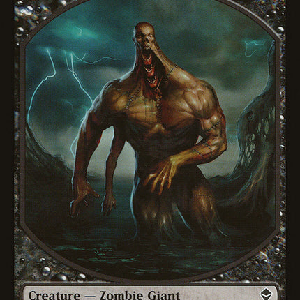 Zombie Giant Token [Zendikar Tokens]