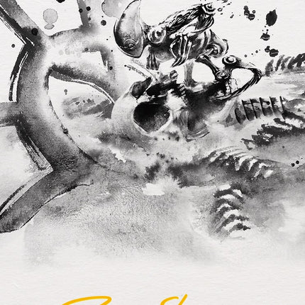 Myr Convert Art Card (Gold-Stamped Signature) [Phyrexia: All Will Be One Art Series]
