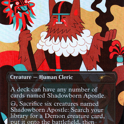 Shadowborn Apostle (687) (Borderless) [Secret Lair Drop Promos]