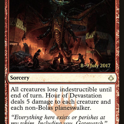 Hour of Devastation [Hour of Devastation Prerelease Promos]