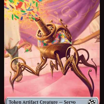 Beast (0010) // Servo Double-Sided Token [Aetherdrift Commander Tokens]