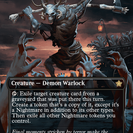 Abyssal Harvester (Borderless) (Mana Foil) [Foundations]