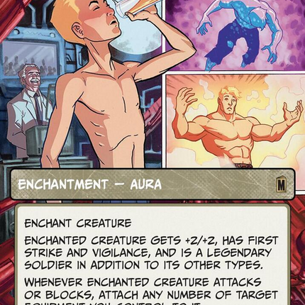 Super-Soldier Serum (Borderless) [Marvel Super Heroes]