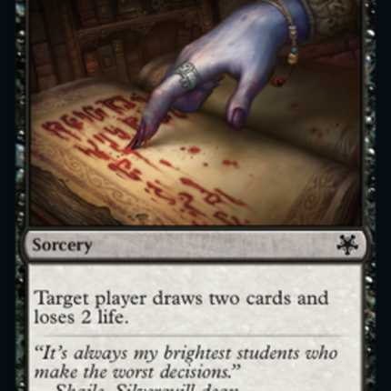 Sign in Blood [Game Night: Free-for-All]