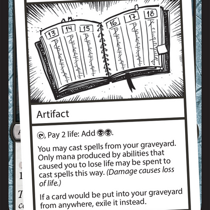Yawgmoth's Day Planner [Mystery Booster 2 Playtest Cards]