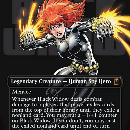 Black Widow, Super Spy (Borderless) (0364) [Marvel Super Heroes]