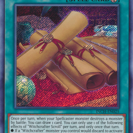Witchcrafter Scroll [INCH-EN025] Secret Rare