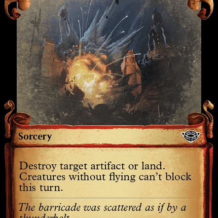 Fire of Orthanc [The Lord of the Rings: Tales of Middle-Earth Showcase Scrolls]