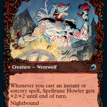 Spellrune Painter // Spellrune Howler (Showcase Equinox) [Innistrad: Midnight Hunt]